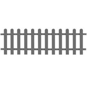 Picket Fence WPC 78.7"x23.6"