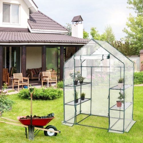 Portable Outdoor 4 Shelves Greenhouse Portable Outdoor 4 Shelves Greenhouse