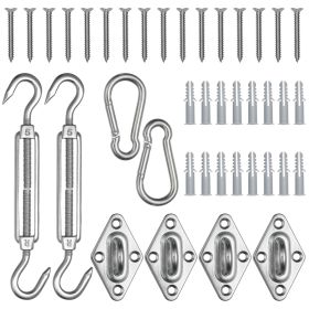 5 Inch Rectangle Sun Shade Sail Hardware Kit