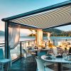 20'x23' Rectangle Sun Shade Sail/ Coffee+White