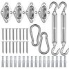 8 Inch Rectangle Sun Shade Sail Hardware Kit