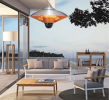PSSC2200EU. Outdoor indoor umbrella hanging electric heater. (Intelligent shake control temperature control heating furnace, 2500W is suitable for ind