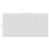 Floating PE Solar Pool Film 216.1"x107.9" Gray