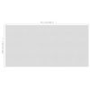 Floating PE Solar Pool Film 288.2"x144.1" Gray